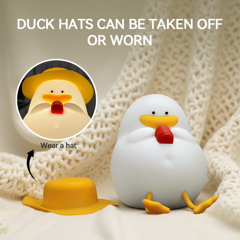 Lighting Decoration - Luce notturna Happy Duck, lampada da