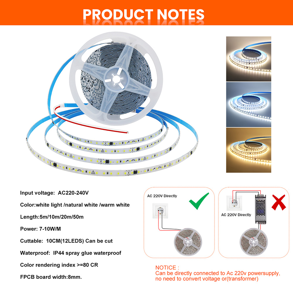 5m 10m 20m 50m Led Strip Light - Decor Lighting Hours recensione e prezzo