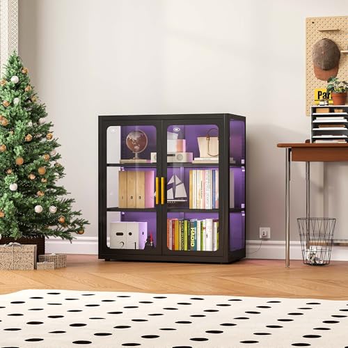 Vetrina con Porte in Vetro e L - Lighting & Home Decor Studio Photos recensione e prezzo