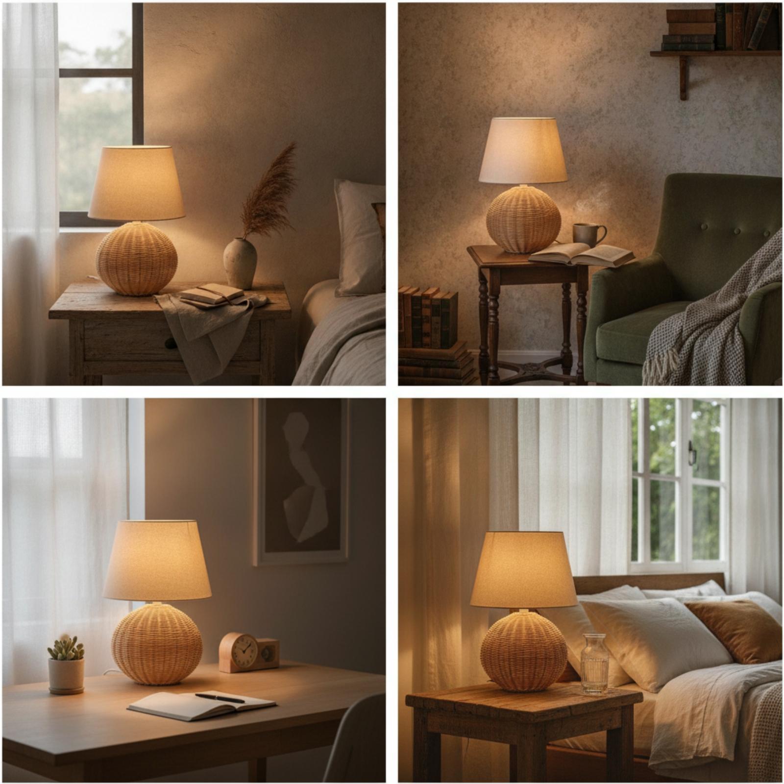 Lampada da Comodino con Base i - Room Lighting Bedroom Decor recensione e prezzo