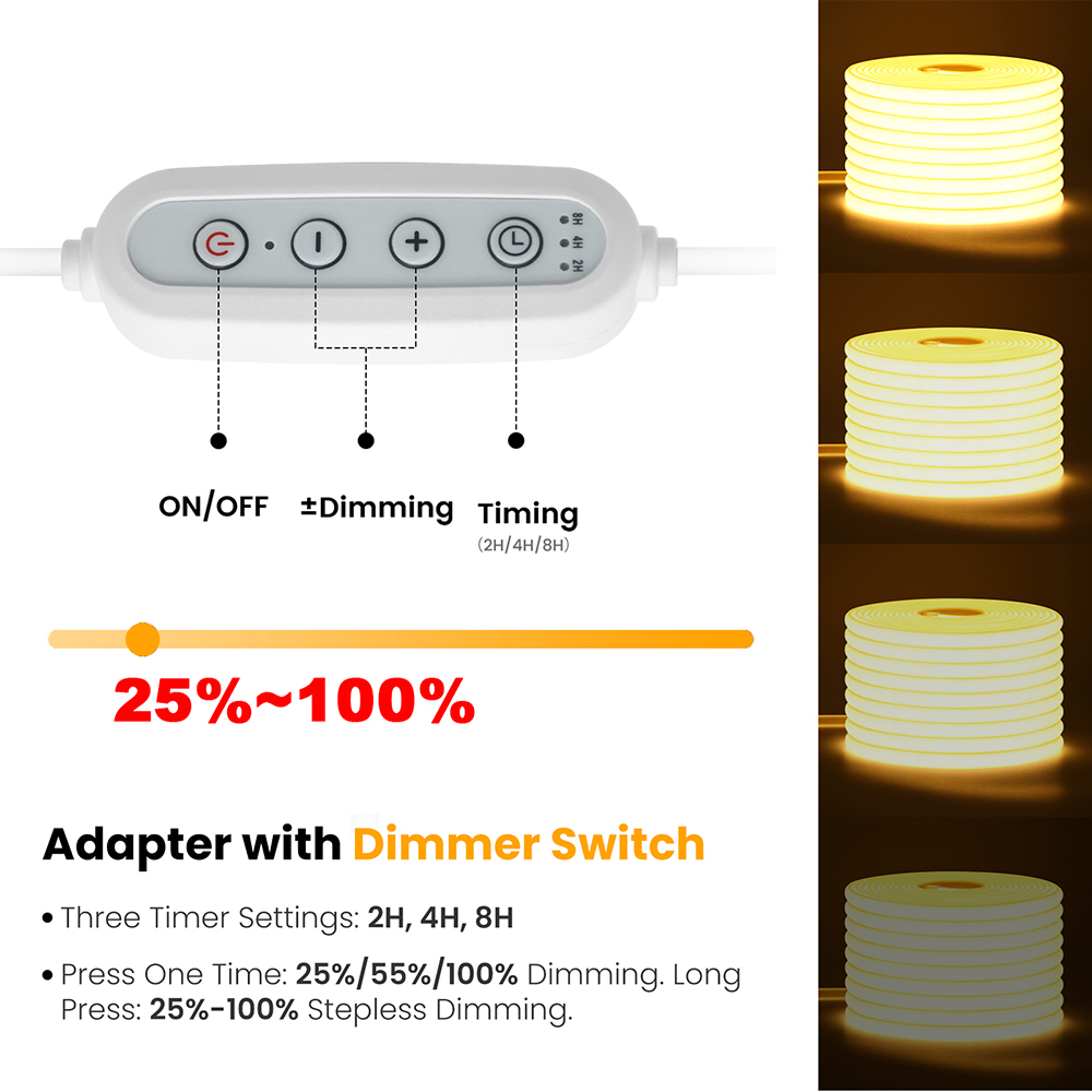 Striscia LED Neon COB Dimmerab - Decor Lighting Hours recensione e prezzo