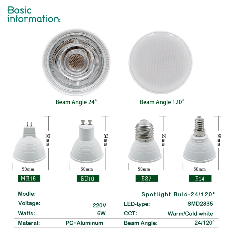 10 Lampadine LED E27/E14 MR16  - Decor Lighting Hours recensione e prezzo
