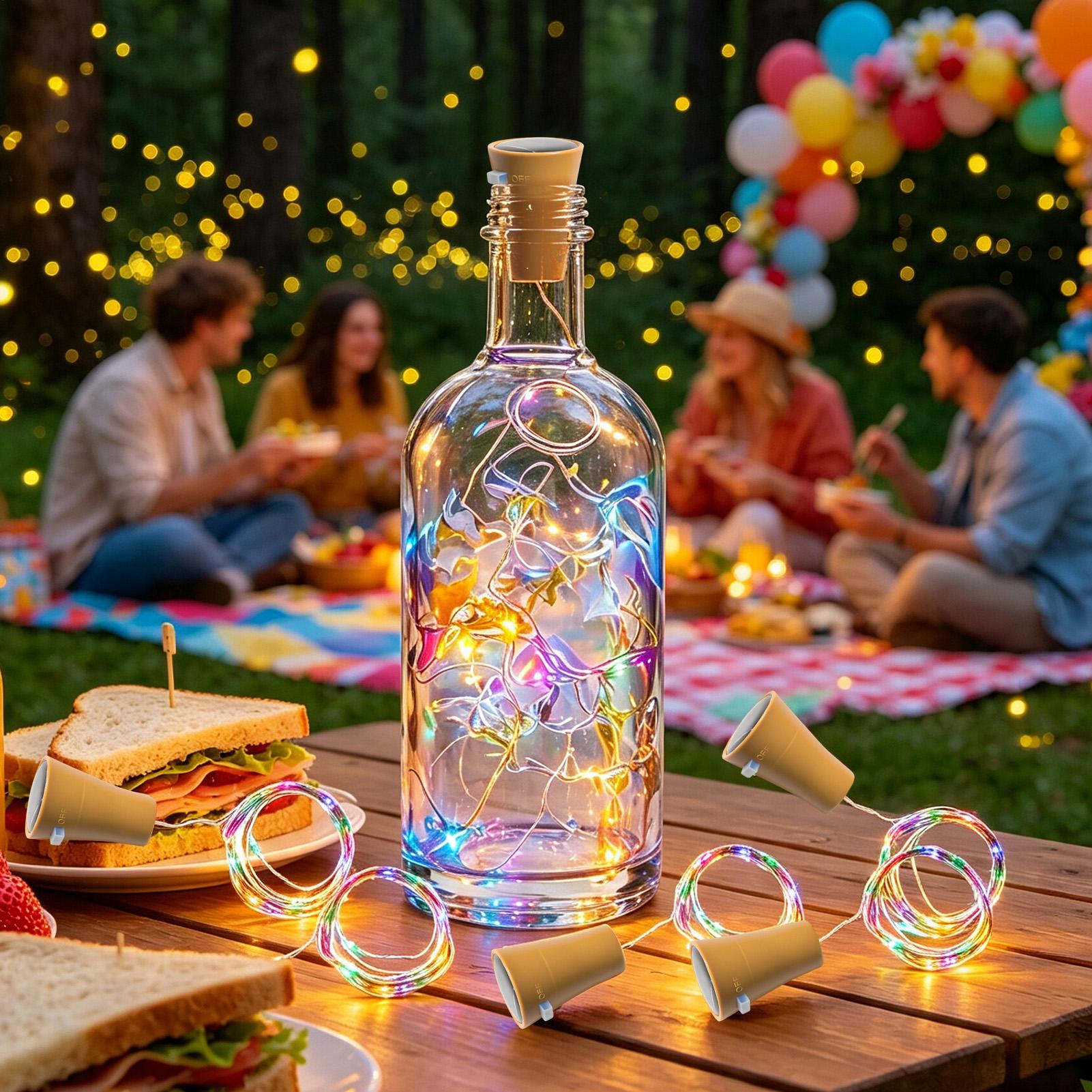 Luci solari a LED per bottigli - String Light Outdoor recensione e prezzo