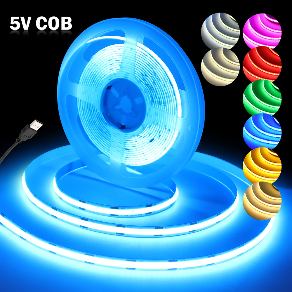 Striscia LED COB DC 5V 320 LED - Decor Lighting Hours recensione e prezzo