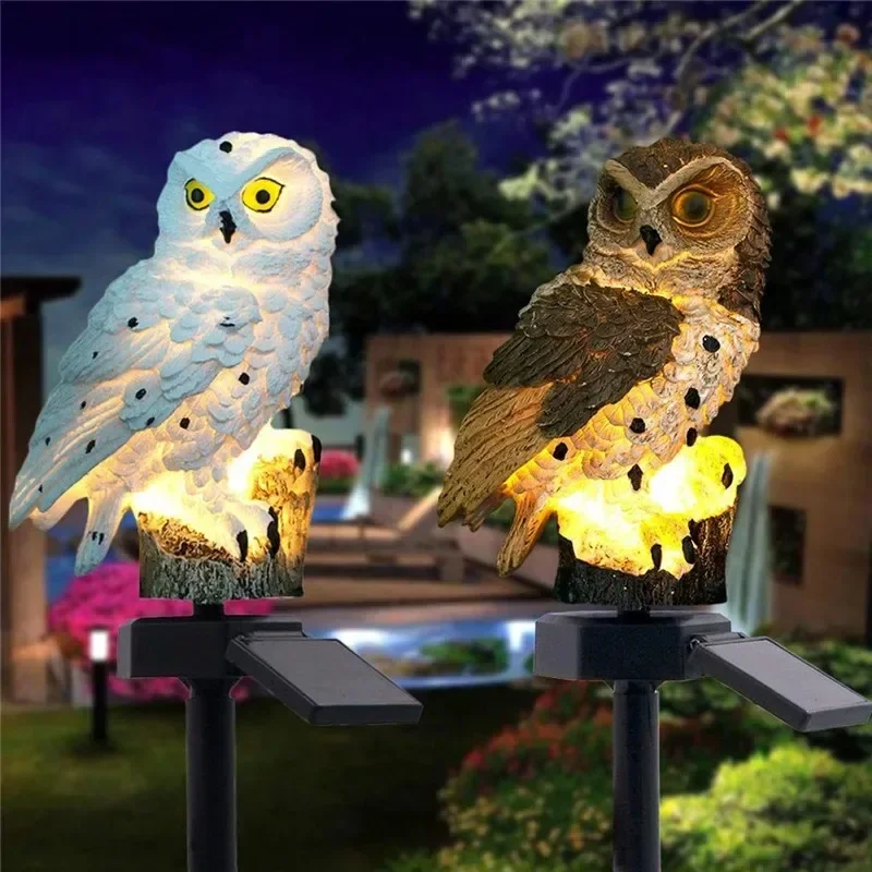 Statua di Gufo Solare con Luce - String Light Outdoor recensione e prezzo