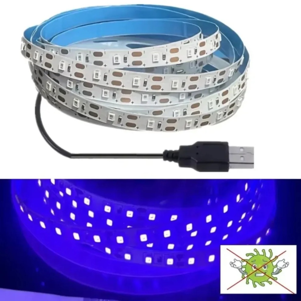Striscia LED UV SMD2835 DC5V 3 - Decor Lighting Hours recensione e prezzo